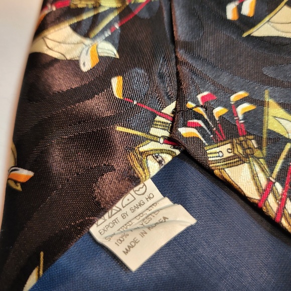 Mens Fratello handmade silk tie - Picture 3 of 6